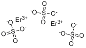 硫酸铒(III) 结构式