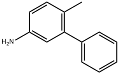3-フェニル-4-メチルアニリン 化学構造式