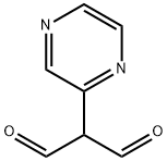 2-(2-PYRAZINYL)MALONDIALDEHYDE Struktur