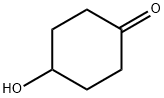 4-ヒドロキシシクロヘキサン-1-オン 化学構造式