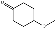 4-メトキシシクロヘキサノン 化学構造式