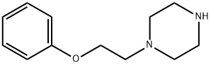 1-(2-苯氧基乙基)哌嗪 结构式