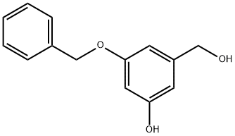 3-(Benzyloxy)-5-hydroxybenzyl Alcohol Structure