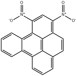 1,3-DINITRO-BENZO(E)PYRENE Structure