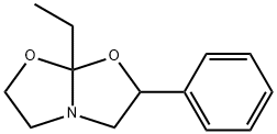 7a-Ethyl-2,3,5,6-tetrahydro-2-phenyloxazolo[2,3-b]oxazole Struktur
