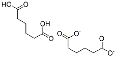 adipate-adipic acid Structure