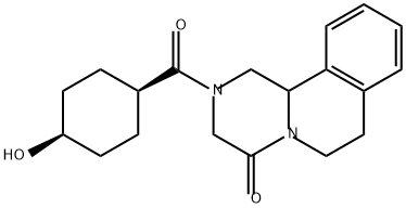 cis-Hydroxy Praziquantel Structure