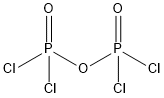 四氯三氧化二磷,13498-14-1,结构式