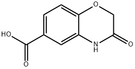 3-OXO-3,4-DIHYDRO-2H-1,4-BENZOXAZINE-6-CARBOXYLIC ACID Structure