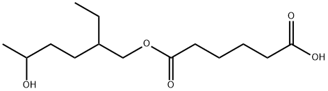 MONO-(2-ETHYL-5-HYDROXYHEXYL)ADIPATE Structure