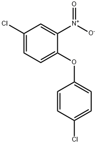 4-Chloro-1-(4-chlorophenoxy)-2-nitrobenzene Structure