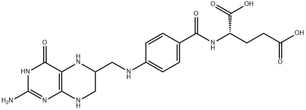 L-Tetrahydrofolic Acid Struktur
