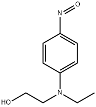 2-[エチル(4-ニトロソフェニル)アミノ]エタノール 化学構造式