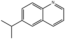 6-异丙基喹啉 结构式