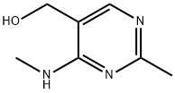 5-Pyrimidinemethanol,  2-methyl-4-(methylamino)- Struktur