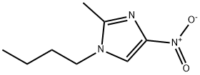 1-N-BUTYL-2-METHYL-4-NITROIMIDAZOLE Struktur