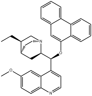 HYDROQUINIDINE 9-PHENANTHRYL ETHER Structure