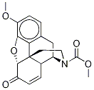 N-DescyclopropylMethyl-N-Methoxycarbonyl-6,8-dehydro-3-O-Methyl Naltrexone Structure