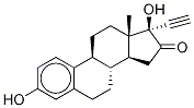 16-Oxo Ethynyl Estradiol Structure
