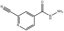 4-Pyridinecarboxylicacid,2-cyano-,hydrazide(9CI) Structure