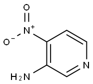 3-氨基-4-硝基吡啶 结构式