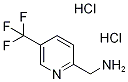 (5-(三氟甲基)吡啶-2-基)甲胺二盐酸盐, 1350637-24-9, 结构式