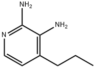 2,3-Pyridinediamine,  4-propyl- Structure