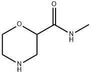 2-Morpholinecarboxamide,N-methyl-(9CI) Structure