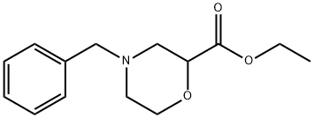 Ethyl4-benzylmorpholine-2-carboxylate Structure