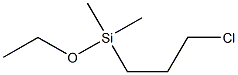 (3-chloropropyl)ethoxydimethylsilane Structure