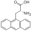 S-9-蒽基丙氨酸, 135092-49-8, 结构式