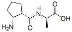 D-Alanine,  N-[(2-aminocyclopentyl)carbonyl]-,  (1S-cis)-  (9CI) Struktur