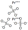 硫酸プラセオジム(III)·8水和物 化学構造式