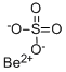 硫酸ベリリウム 化学構造式