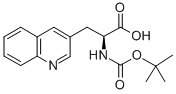BOC-3-(3'-QUINOLYL)-L-ALANINE Struktur