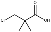 3-クロロピバリン酸 化学構造式