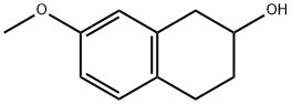 2-Naphthalenol, 1,2,3,4-tetrahydro-7-methoxy- Struktur