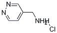 ピリダジン-4-イルメタンアミン塩酸塩 化学構造式