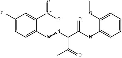 2-((4-클로로-2-니트로페닐)아조)-N-(2-메톡시페닐)-3-옥소부탄아미드