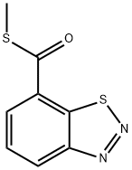 S-甲基苯并[1,2,3]噻二唑-7-硫代羧酸酯,135158-54-2,结构式