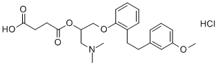 盐酸沙格雷酯,135159-51-2,结构式