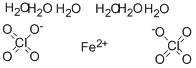 過塩素酸鉄(II)六水和物 化学構造式
