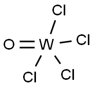 オキシテトラクロロタングステン(VI) 化学構造式