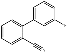 2-(3-Fluorophenyl)benzonitrile,1352318-38-7,结构式