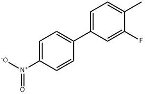 2-Fluoro-1-methyl-4-(4-nitrophenyl)benzene Struktur