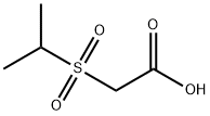 (isopropylsulfonyl)acetic acid Struktur