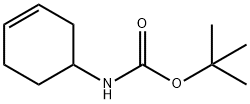 氨基甲酸, N-3-环己烯-1-基-, 1,1-二甲基乙酯, 135262-85-0, 结构式