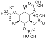 D-MYO-イノシトール 1,3,4,5-テトラキス(リン酸) カリウム塩 化学構造式