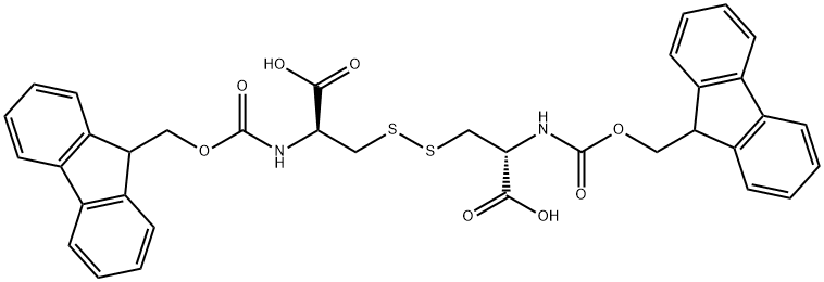 (FMOC-CYS-OH)2 Structure