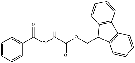 (9H-FLUOREN-9-YL)METHYL BENZOYLOXYCARBAMATE, 1352786-35-6, 结构式